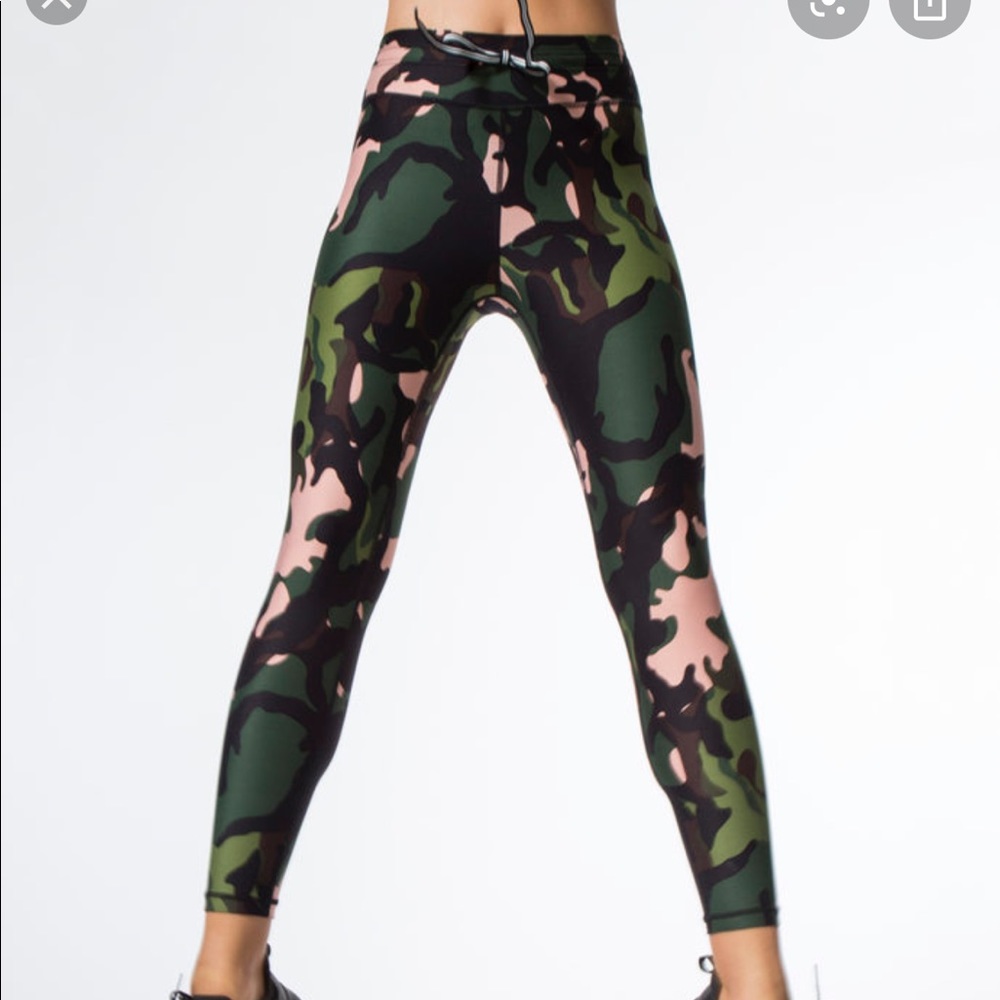 The Upside Crystal Camo Midi Pants size S